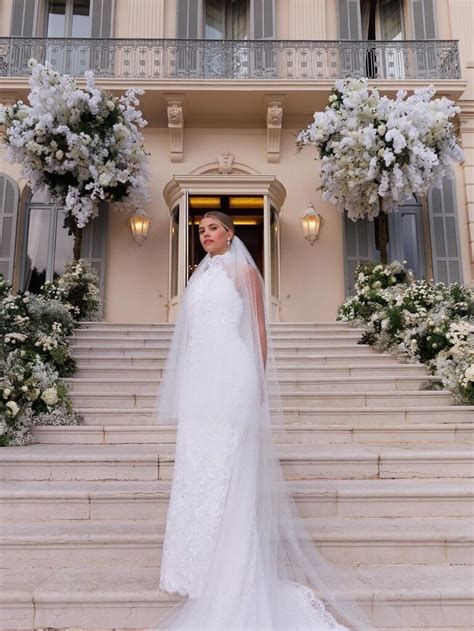 chanel show bride|sofia richie's wedding photos.